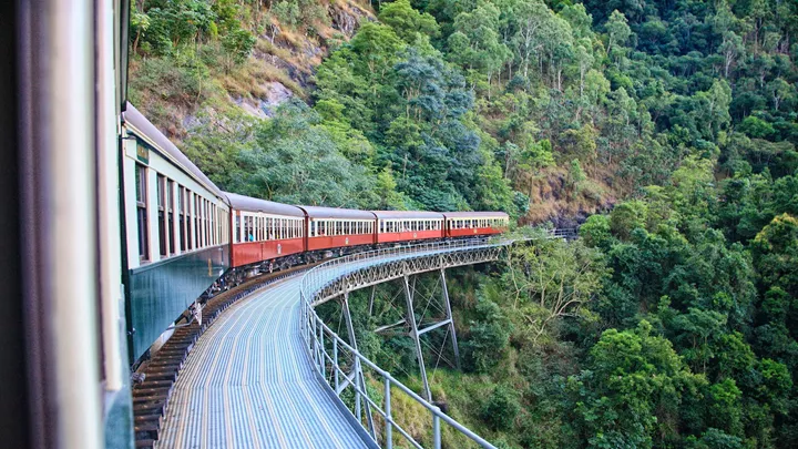 Kuranda Scenic Railway in Cairns, Australia